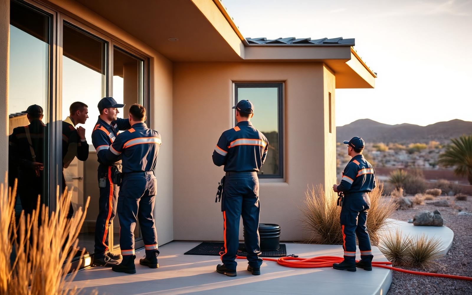 Copper State Restoration crew responding to a water damage call in Queen Creek, Arizona
